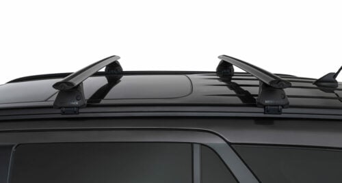 Mitsubishi Pajero Sport 2015 on with flush rails Rhino Rack RX200 Black Bars(pr) (JC-02000) - Image 6