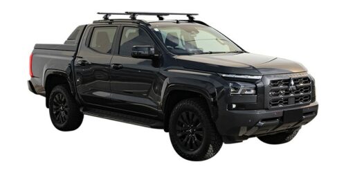 Mitsubishi Triton MV Dual Cab Feb 2024on (GSR) (with flush rails) Yakima Trim HD Roof Racks with SightLine Mount (9813517/9813517/9813669/9813044/9813417) - Image 6