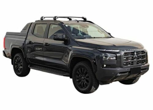 Mitsubishi MV Triton GSR Dual Cab 2024on (with Flush Rails) Yakima JetStream FX Flush Bar Black (2) (9813704/9813704/9813669/9813054) - Image 4