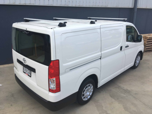 Toyota Hiace LWB & SLWB 2019 Onwards KRS Minirack Foot 2 bars (02TH19.2FR) - Image 6