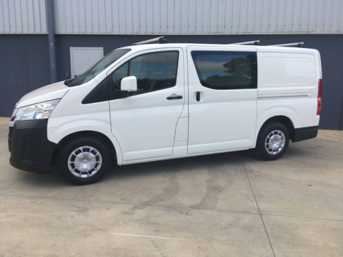 Toyota Hiace LWB & SLWB 2019 Onwards KRS Minirack Foot 2 bars (02TH19.2FR) - Image 4