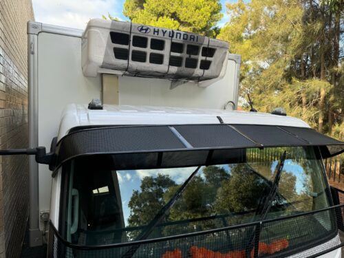 Hyundai Mighty 2017on Mesh Windscreen Sunvisor - Image 2