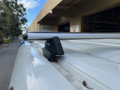 Toyota Hiace LWB & SLWB 2019 Onwards KRS Minirack Foot 3 bars (02TH19.3) - Image 15