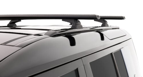 Land Rover Defender 110 2020 on (Factory Tracks) Rhino-Rack Vortex Track Mount Racks (2 bars) (JC-01410) - Image 6