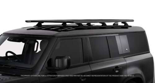 Land Rover Defender 110 2020 on with factory tracks Pioneer 6 Platform with RCL Legs (2100mmx1240mm) (JC-01930) - Image 3
