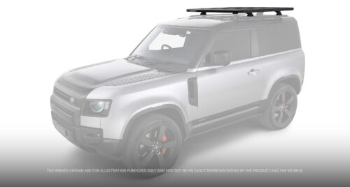 Land Rover Defender 90 2021 on with factory tracks Pioneer 6 Platform with RCL Legs (1300mmx1240mm) (JC-01595) - Image 2