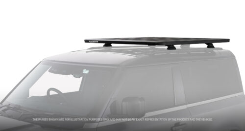 Land Rover Defender 90 2021 on with factory tracks Pioneer 6 Platform with RCL Legs (1300mmx1240mm) (JC-01595) - Image 4