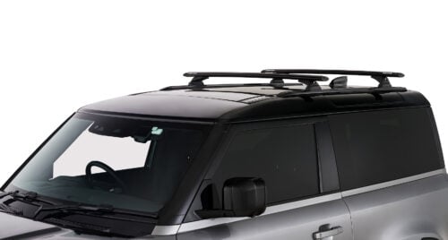 Land Rover Defender 90 2021 on (Factory Tracks) Rhino-Rack Vortex Track Mount Racks (2 bars) (JC-01594) - Image 7
