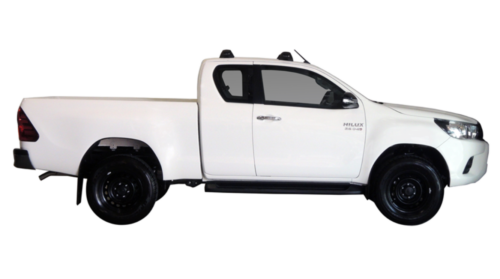Toyota Hilux 2015 on Yakima ThroughBar Roof Racks (pr) (mount blocks) (S16Y/K991) - Image 2