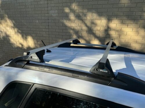 SsangYong Rexton 2003 - 2017 (Raised Rails) Prorack P-bars (pr) (P16/K328) - Image 9