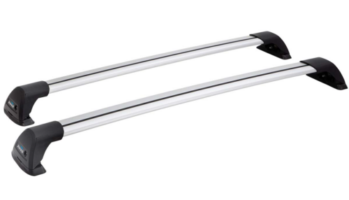 VW Polo Hatch 2009 - 2017 (Naked Roof) Yakima Silver Flush Bars (pr) (S25Y/K976) - Image 4