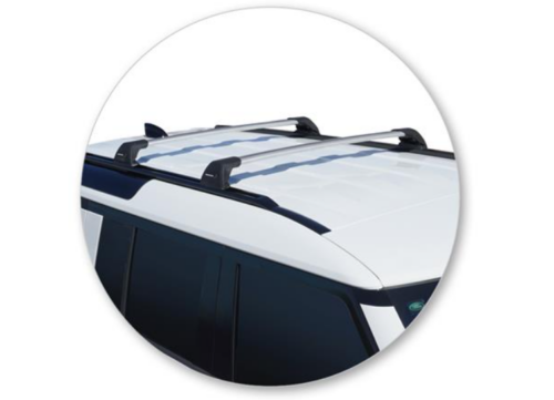 Land Rover Defender 90 and 110 2020 on (Factory Tracks) Yakima FlushBar Black (2) (S25YB/K1187) - Image 5