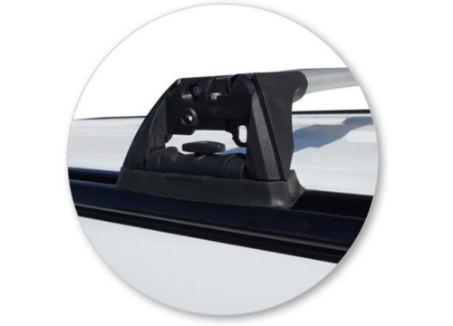 Land Rover Defender 90 and 110 2020 on (Factory Tracks) Yakima FlushBar Black (2) (S25YB/K1187) - Image 4