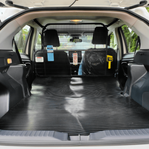 MITSUBISHI OUTLANDER 7 Seater – Dual Position | Autosafe Cargo Barrier (CBMOUT21DP7) - Image 4