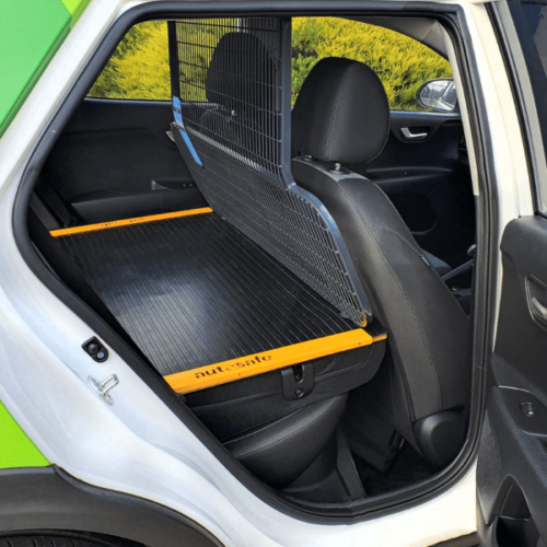 Panel Van Conversion KIA RIO | Autosafe Cargo Barrier (CBKRYB2PVC) - Image 3