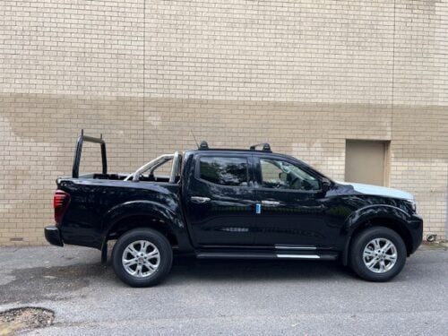 Nissan Navara 2015 onwards Trade Rack - Textured black - Image 8