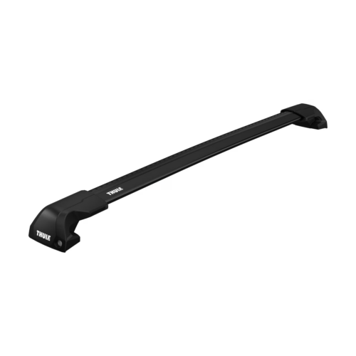 Alfa Romeo Stelvio 2017 onwards flush rails Thule Wingbar Edge Roof racks (pr) Black (721320/720600/186133) - Image 2