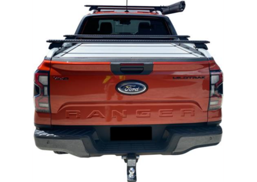 Ford Ranger Next Gen WildTrak July 2022 on Yakima Trim HD Tub Racks (2) with Timberline Legs (9813519/9813064/9813417) - Image 2