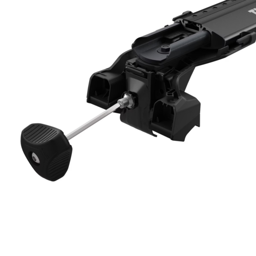 Audi Q5 4dr Wagon With Flush Rails 8R 03/09-05/17 Thule Wingbar Edge Roof racks (pr) Black (721420/721420/720600/186019) - Image 3