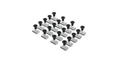 Pioneer 6 M6 Screws & Channel Nuts set of 20 (61041)