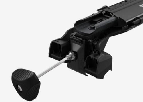 Honda CRV 2012 - 2018 with Flush Rails On Thule WingBar Edge Black Roof Racks (721420/721320/720600/186069) - Image 2