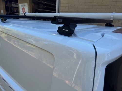 Ford Transit Custom AV SWB  & LWB 02/2024 Rhino-Rack Commercial Roof Racks (3 bars) (JA5418) - Image 5