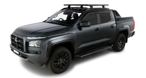 Mitsubishi Triton GSR 2024on (with flush rails) Pioneer 6 Platform (1500mm x 1240mm) with RX200 legs (JC-02142) - Image 4