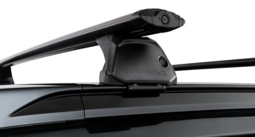 Mitsubishi Triton GSR 2024on (with flush rails) Rhino Rack RX200 Black Bars(pr) (JC-01998) - Image 5