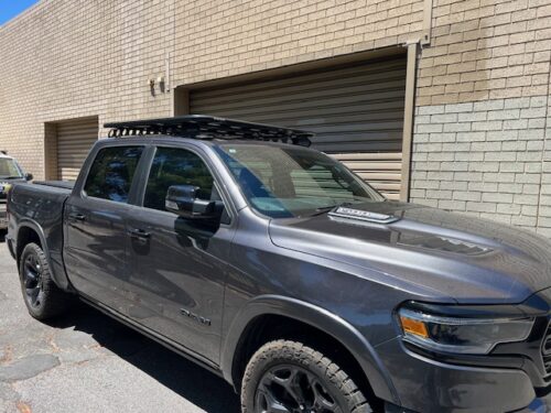 RAM 1500 Gen 5 DT Crew Cab 2019 on Rhino Rack Pioneer 6 Platform With Backbone (1500mm X 1430mm) (JC-01620) - Image 6