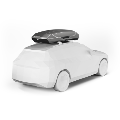 Thule Motion 3 XXL - Titan Glossy (639901) 600L (232 x 92 x 46 cm) - Image 3