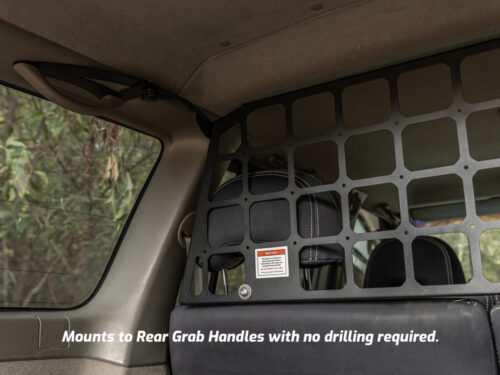 Kaon Light Cargo & Pet Barrier to suit Nissan Patrol Y61 GU (KS0015) - Image 6