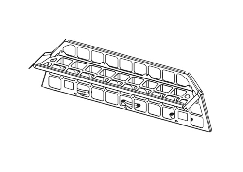 Kaon Barrier Shelf to suit Toyota FJ Cruiser (KS0031) - Image 5