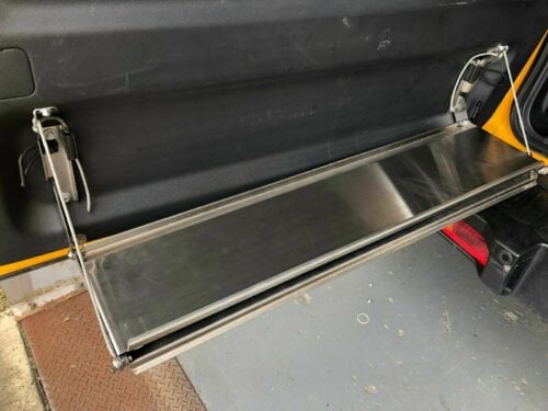 Kaon Rear Door Drop Down Table to suit Toyota FJ Cruiser (KS0083) - Image 2