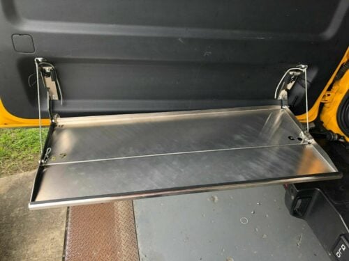 Kaon Rear Door Drop Down Table to suit Toyota FJ Cruiser (KS0083) - Image 3