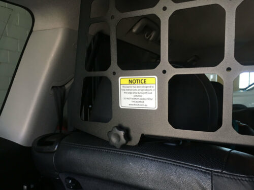 Kaon Light Cargo & Pet Barrier to suit Toyota Kluger Gen 2 (KS0381) - Image 4