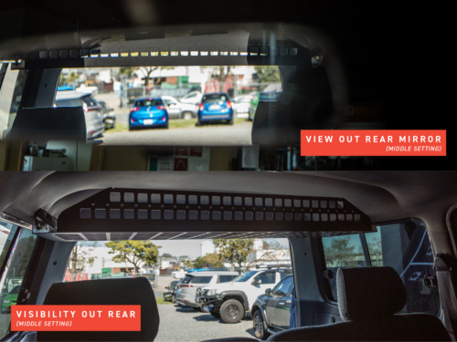 Kaon Standalone Rear Roof Shelf to suit Toyota LandCruiser LC80 (KS0385) - Image 9