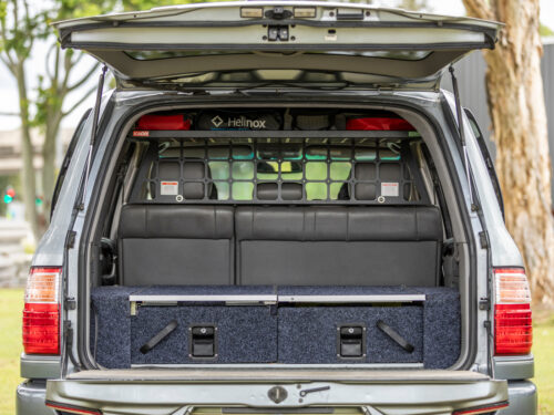 Kaon Light Cargo & Pet Barrier to suit Toyota LandCruiser LC100 / LC105 (KS0387) - Image 3