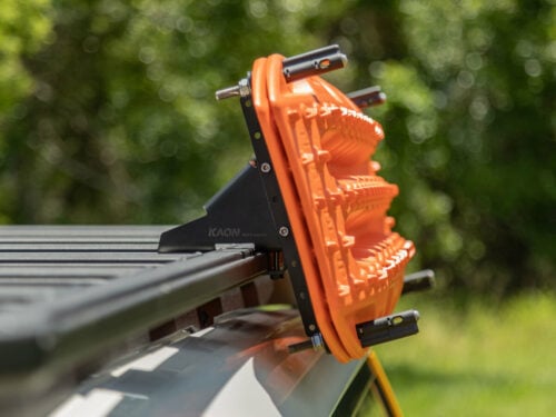 Kaon Side Angled Fixed Maxtrax & TRED Mount to suit ARB BASE Rack (KS0419) - Image 2