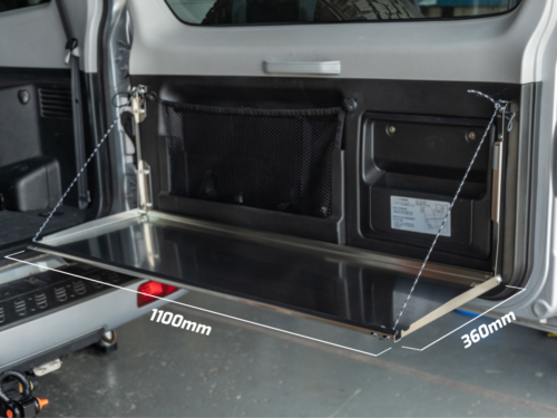 Kaon Rear Door Drop Down Table to suit Mitsubishi Pajero Gen 3 NM-NP (KS0481) - Image 10
