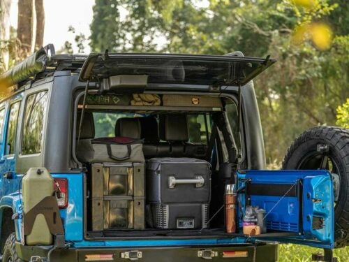 Kaon Standalone Rear Roof Shelf to suit Jeep Wrangler JK 4 Door (KS0564) - Image 5