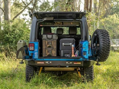 Kaon Standalone Rear Roof Shelf to suit Jeep Wrangler JK 4 Door (KS0564) - Image 7