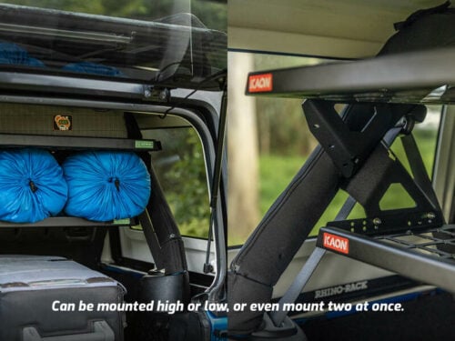 Kaon Standalone Rear Roof Shelf to suit Jeep Wrangler JK 4 Door (KS0564) - Image 8