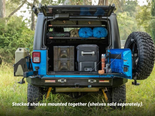 Kaon Standalone Rear Roof Shelf to suit Jeep Wrangler JK 4 Door (KS0564) - Image 9