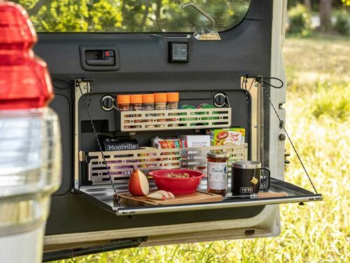 Kaon Compact Rear Door Drop Down Table to suit Toyota Prado 150 / Lexus GX 460 (KS0578) - Image 3