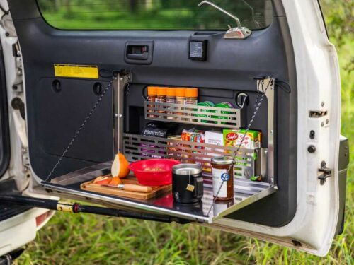 Kaon Compact Rear Door Drop Down Table to suit Toyota Prado 150 / Lexus GX 460 (KS0578) - Image 6