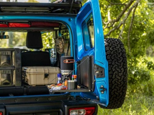 Kaon Rear Door Drop Down Table & Door Card to suit Suzuki Jimny JB74 (KS0594) - Image 13