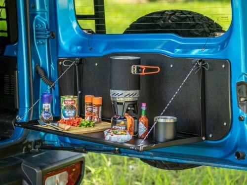 Kaon Rear Door Drop Down Table & Door Card to suit Suzuki Jimny JB74 (KS0594) - Image 3