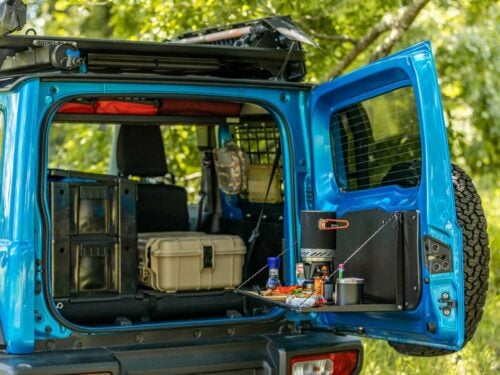Kaon Rear Door Drop Down Table & Door Card to suit Suzuki Jimny JB74 (KS0594) - Image 8