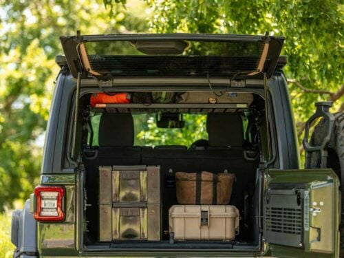Kaon Standalone Rear Roof Shelf to suit Jeep Wrangler JL 4 Door (KS0608) - Image 2