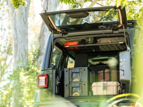 Kaon Standalone Rear Roof Shelf to suit Jeep Wrangler JL 4 Door (KS0608) - Image 3